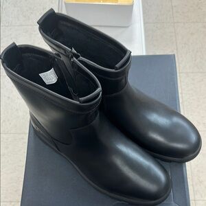 UGG Men's KENNEN Black Leather Boots